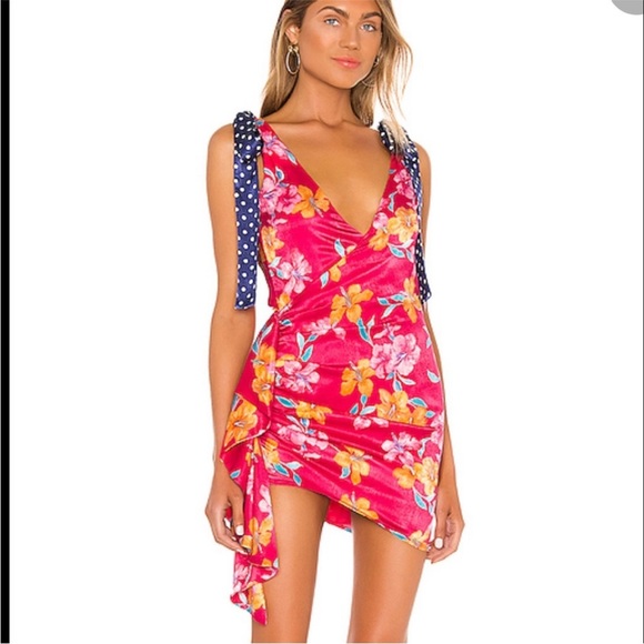 Lovers + Friends 
Kelton Mini Dress in Tropical Print (1) - Picture 2 of 7